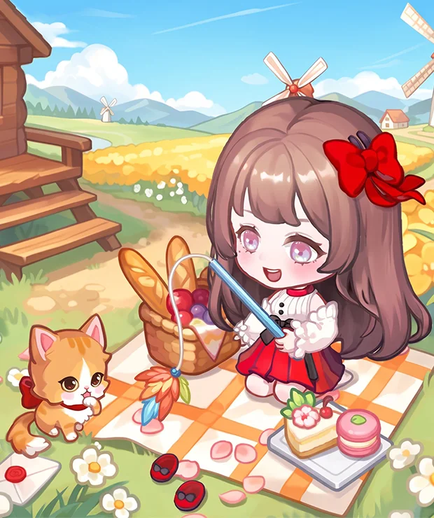 美食手札游戏场景